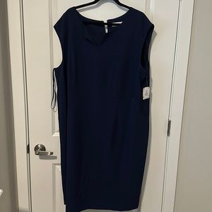 NWT Navy Blue Sleeveless Dress